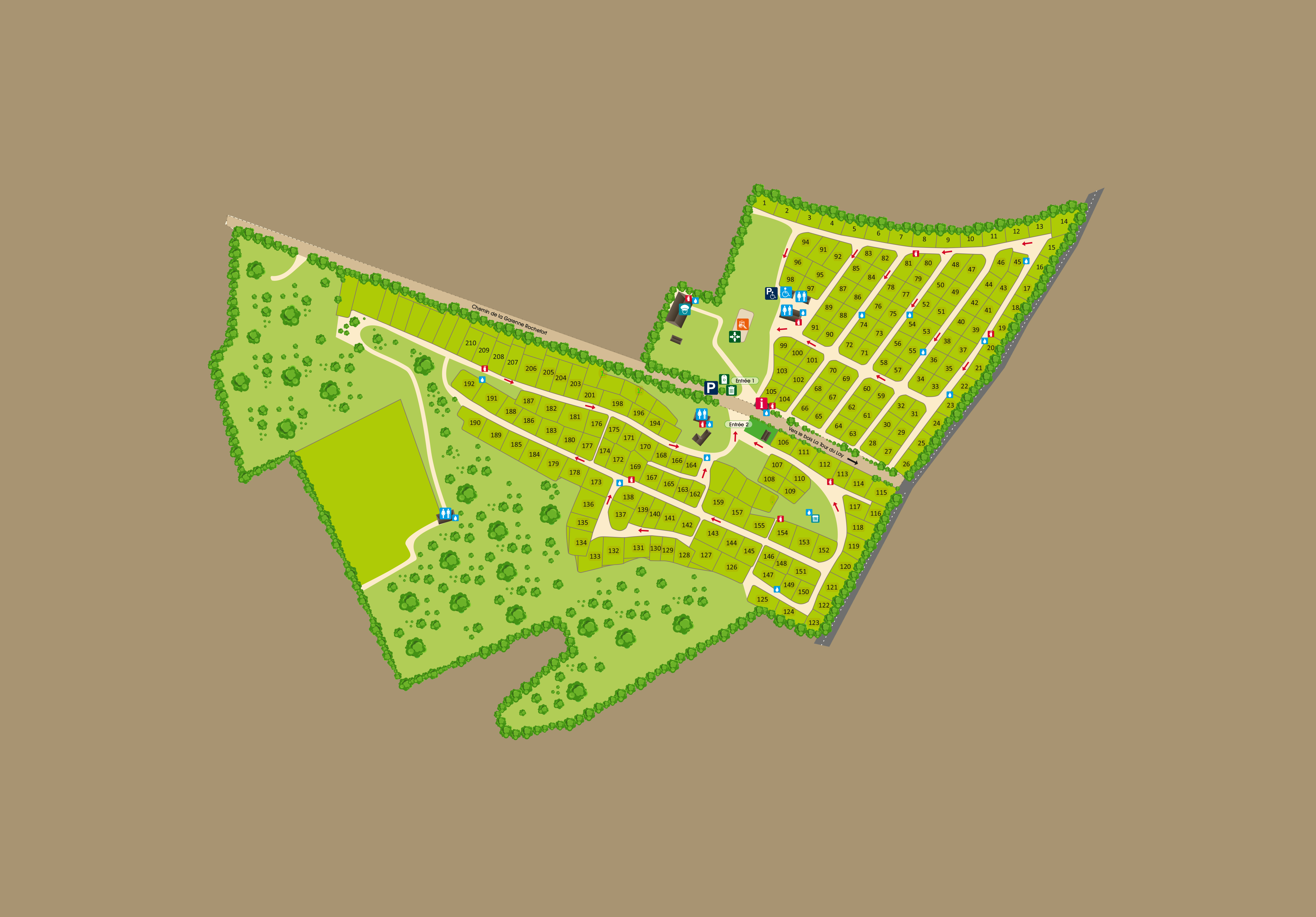 Campsite Map
