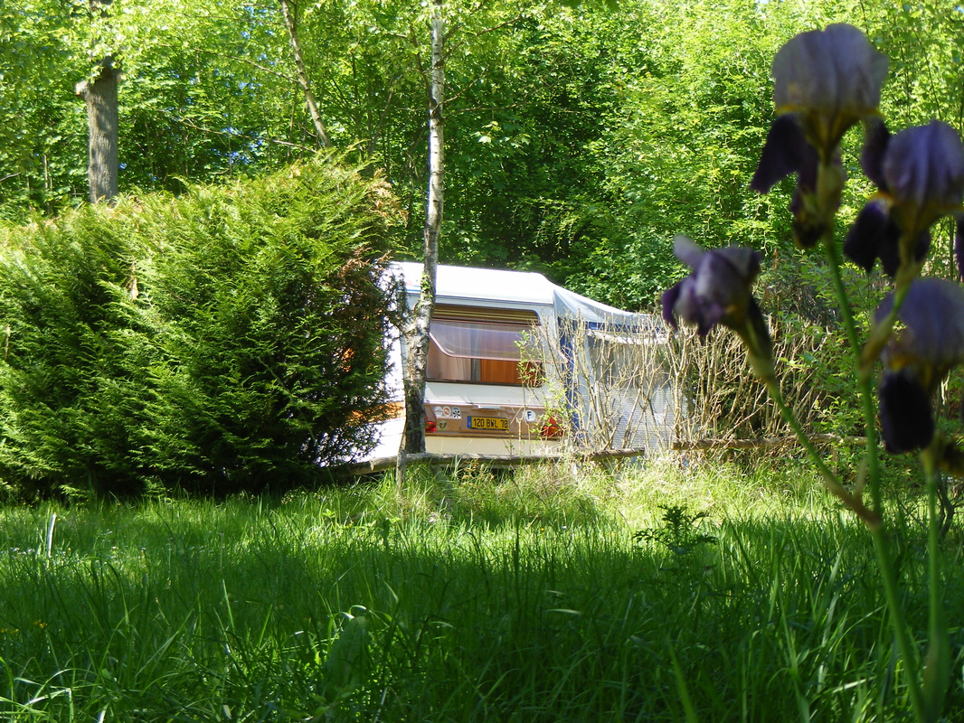 Camping-car au Camping Le Val de Nesles